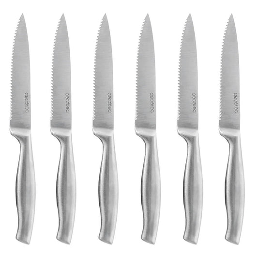 Conjunto de facas Cecotec 6 peças profissionais para carne