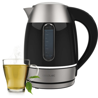 Chaleira Cecotec ThermoSense 400 VisionLight 1.7L 2200W Inox/Preto