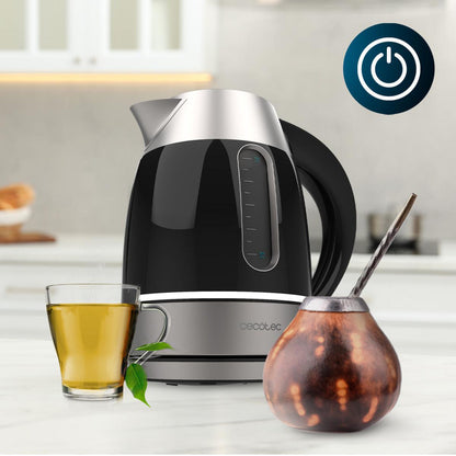Chaleira Cecotec ThermoSense 400 VisionLight 1.7L 2200W Inox/Preto