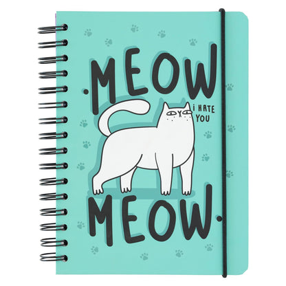 Caderno A5 Meow Meow Cat