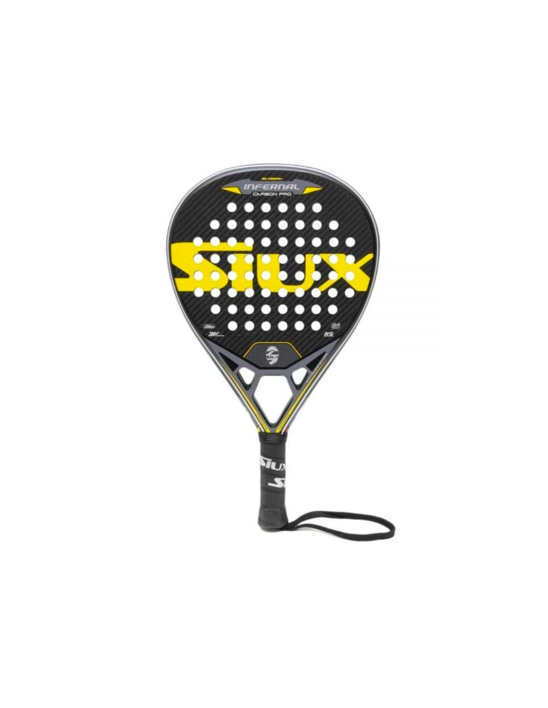 Raquete de Padel Siux Infernal / Vermelha e Amarela
