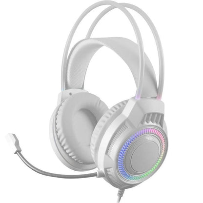 Auriculares Gaming com Microfone MARS GAMING MH124W / Jack 3.5 / Branco