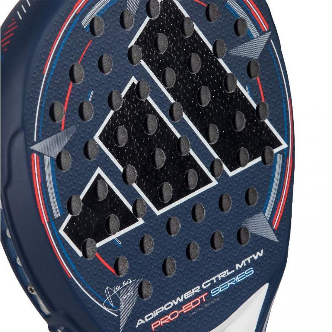 Raquete de Padel Adidas Adipower Multiweight Control Pro Edt 2024 / (Alex Ruiz) / Azul
