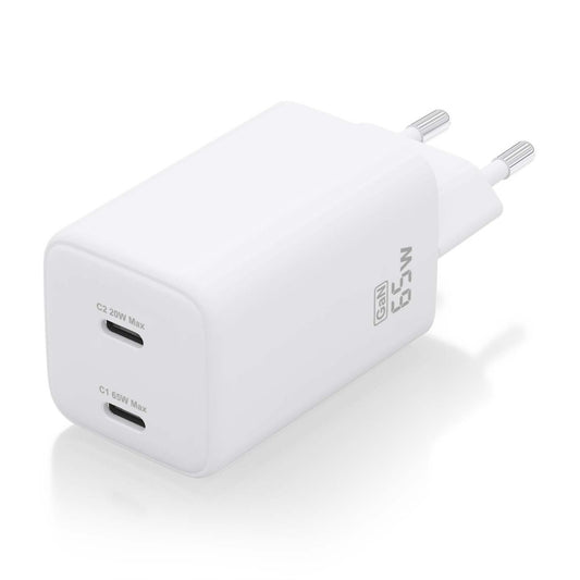 Carregador Fast Charging Aisens 2x usb-c 65w Branco ASCH-65W2P039-W