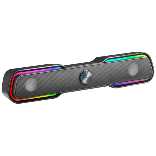 Soundbar 3Go Nessye Altifalante 2.0 Bluetooth 10W Preto