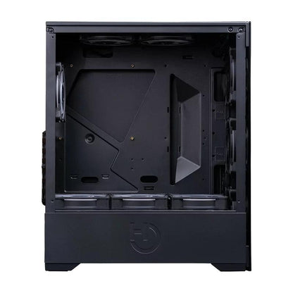 Caixa ATX Hiditec Z20 Aura Midi Tower RGB Vidro Temperado Preto