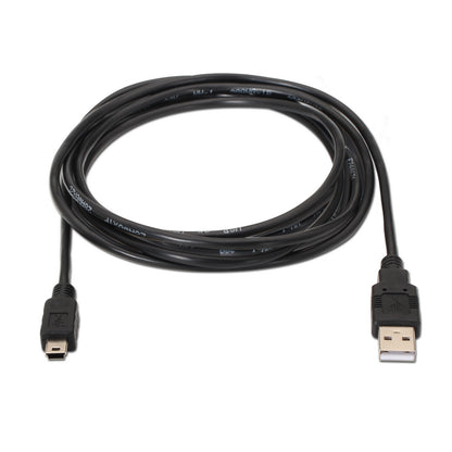 Cabo USB-A para Mini USB 2.0 50cm Aisens A101-0023