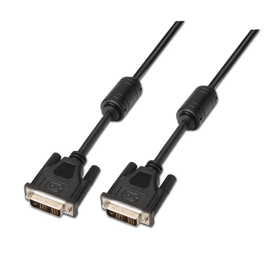 Cabo DVI-D Macho para Macho 18+1 1.8m AISENS A117-0086