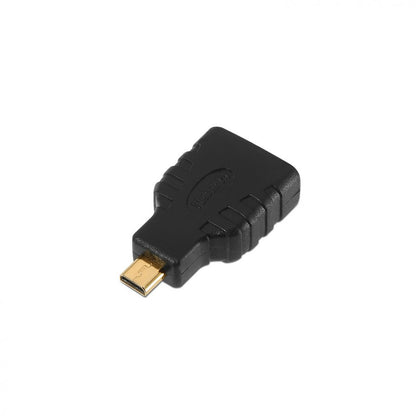 Adaptador Aisens A121-0125 Micro HDMI Macho - HDMI Fêmea (Preto)