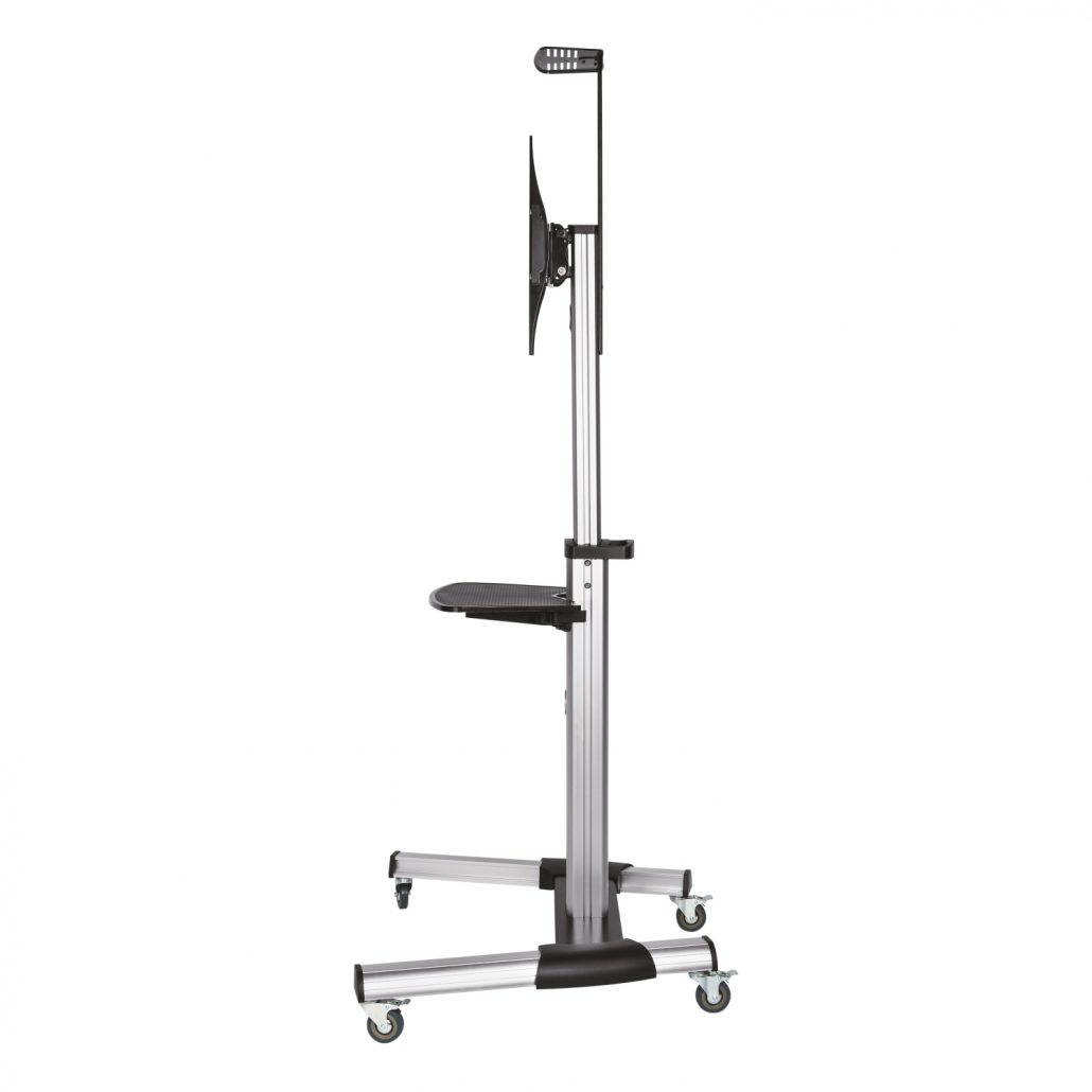 Suporte de chão ECO com rodas, tabuleiro para DVD e suporte para câmara FT70TRE-037 / TV DE 37“ até 70”