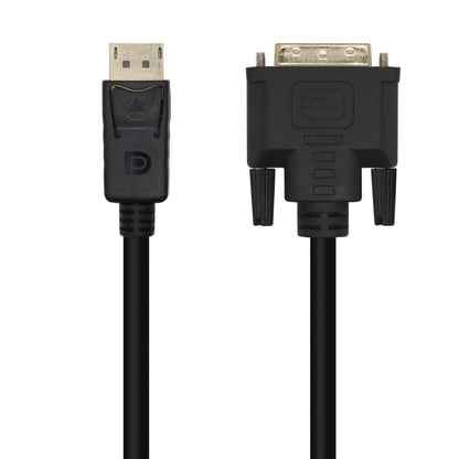 Cabo Adaptador Aisens A125-0366/ DisplayPort Macho - DVI Macho/ 5W/ 2300Mbps/ 2 metros / Preto