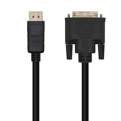 Cabo Adaptador Aisens A125-0366/ DisplayPort Macho - DVI Macho/ 5W/ 2300Mbps/ 2 metros / Preto