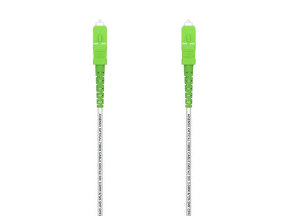 Cabo de Fibra Óptica G657A2 3.0 Aisens A152-0503 / LSZH / 50 Metros / Branco