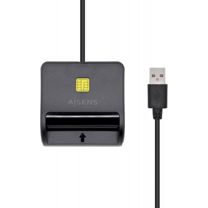 Leitor de cartões do cidadão Aisens ASCR-SN02SD-BK/ Preto