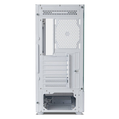 Caixa ATX Nox Hummer Vision Tempered Glass Branca