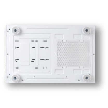 Caixa ATX Nox Hummer Vision Tempered Glass Branca