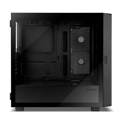 Caixa ATX Nox Hummer BIOS LCD 8” Vidro Temperado Preta