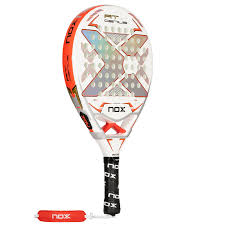 Raquete de Padel NOXSPORT AT Pro Cup 2024 / Branca e Laranja