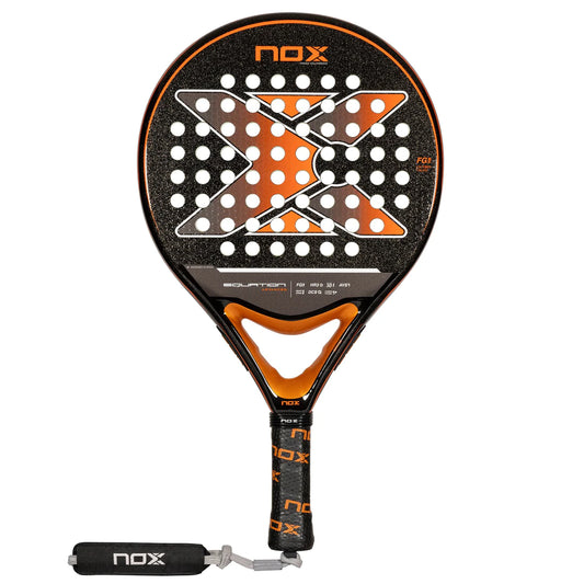 Raquete de Padel NoxSport Equation Advanced 2024 / Preta e Laranja