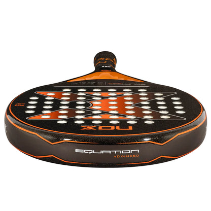 Raquete de Padel NoxSport Equation Advanced 2024 / Preta e Laranja