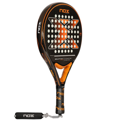 Raquete de Padel NoxSport Equation Advanced 2024 / Preta e Laranja