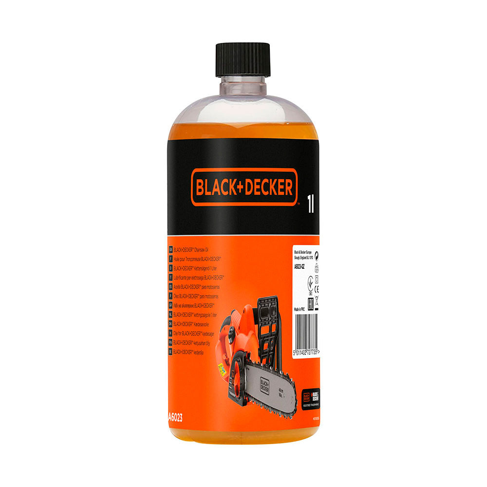 Ãleo ecolÃ³gico bio 1l motosserras a6023-qz black+decker_0
