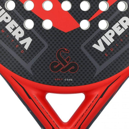 Raquete de Padel VIBOR-A Vipera / Preta e Vermelha