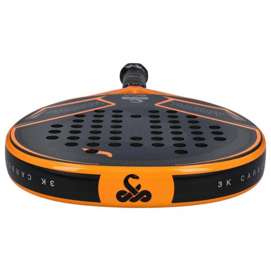 Raquete de Padel VIBOR-A Mortal Carbon 3.0 / Laranja e Preta