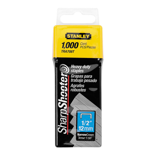 Caixa 1000 agrafos tipo g (4/11/140) 12mm 1-tra708t stanley_0