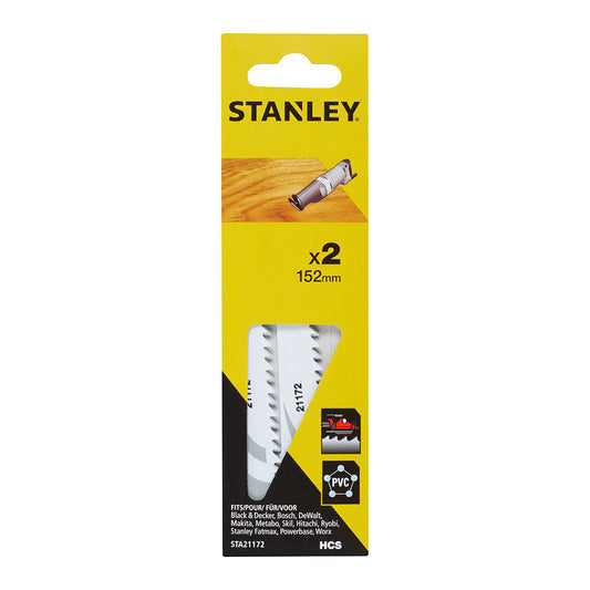 Pack 2 folha serra sabre 15,2cm corte fino e reto sta21172-xj stanley_0