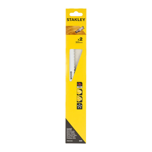 Pack 2 folha serra sabre 30,5cm corte grosso e reto sta21252-xj stanley_0