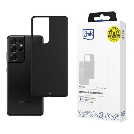 Samsung Galaxy S21 Ultra 5G - 3mk Matt Case black_0