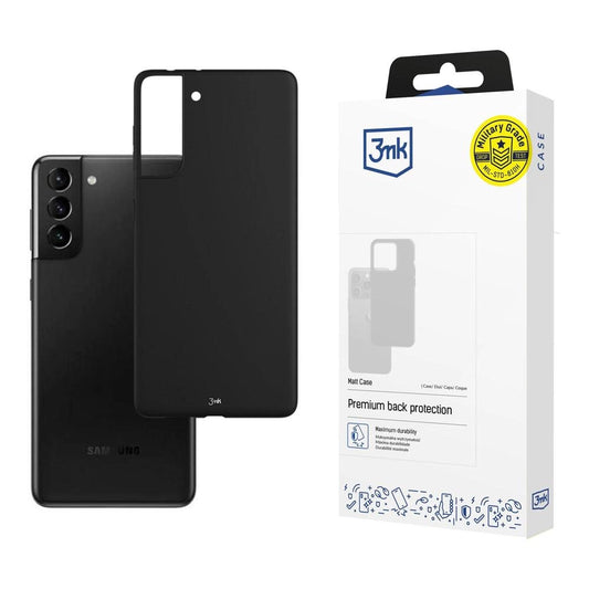 Samsung Galaxy S21 5G - 3mk Matt Case black_0