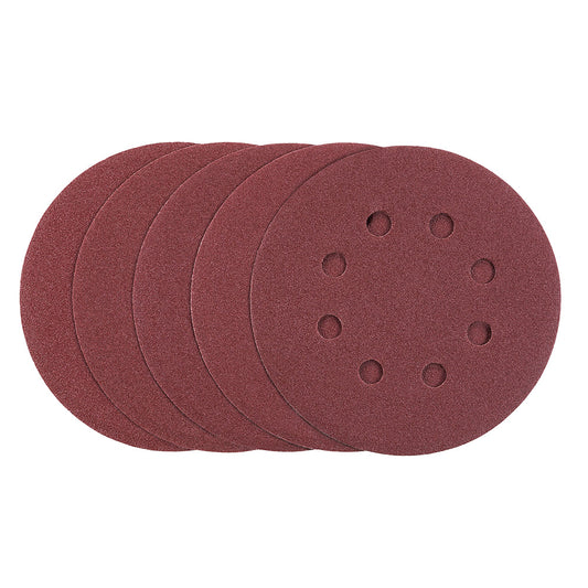 Discos para lixadora roto-orbital 120 g Ã¸125 mm - 5 uds_0