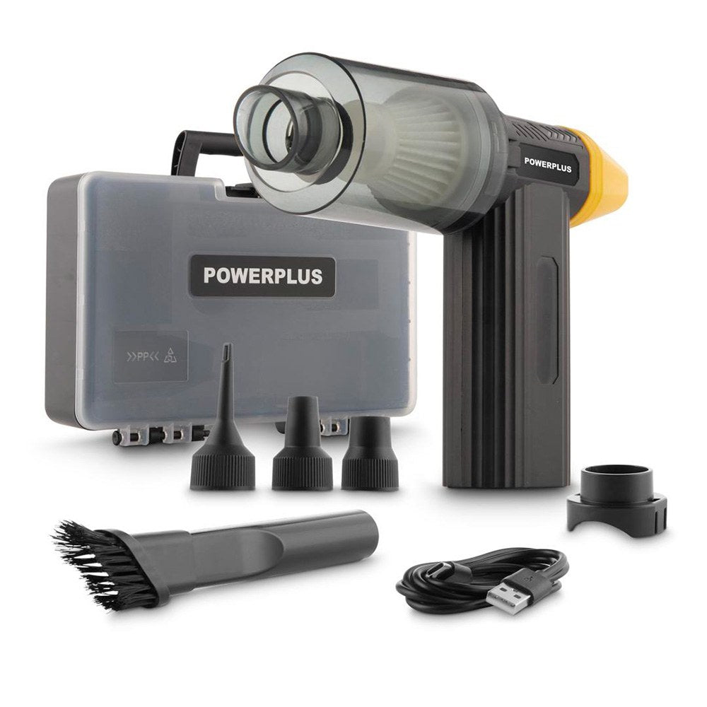 Mini soprador / aspirador 8 v com acessÃ³rios_0