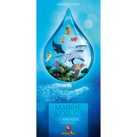 Expansão Ark Nova Marine Worlds Pegasus Jogo de Tabuleiro Inglês