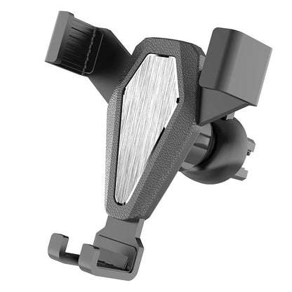 Gravity smartphone car holder, silver (YC07)_0