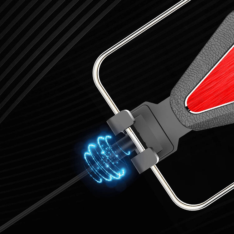 Gravity smartphone car holder, silver (YC07)_5