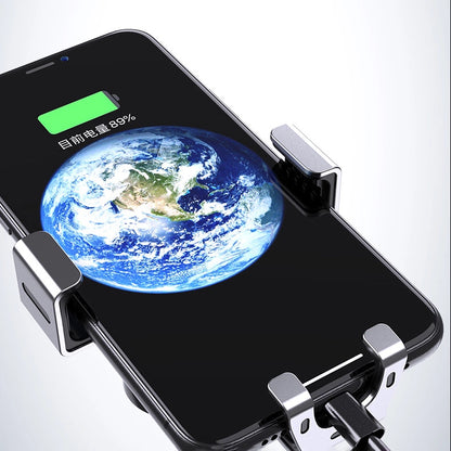 Gravity smartphone car holder for air vent silver (YC08)_10