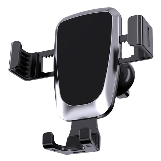 Gravity smartphone car holder, black air vent grille (YC08)_0