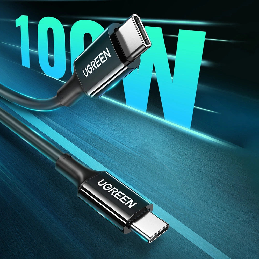 Ugreen cable USB Type C (male) to Type C (male) cable 1m white (US300)_1