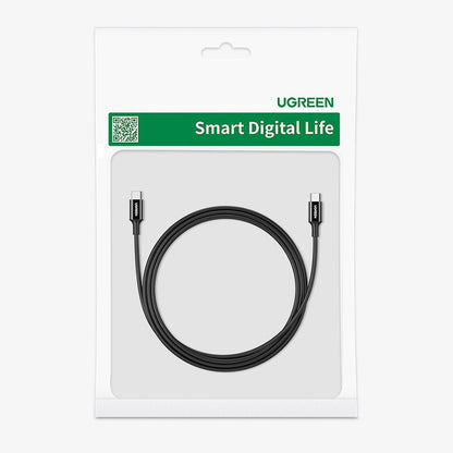Ugreen cable USB Type C (male) to Type C (male) cable 1m white (US300)_4