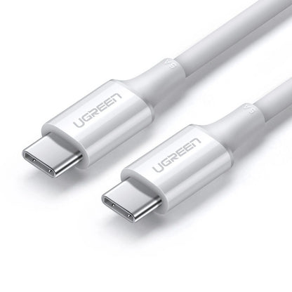 Ugreen cable USB Type C (male) to Type C (male) cable 1m white (US300)_0