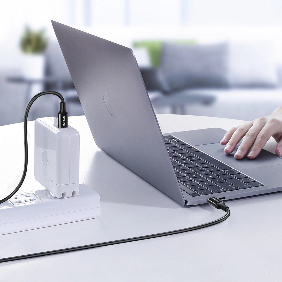 Ugreen cable USB Type C (male) to Type C (male) cable 1m white (US300)_2