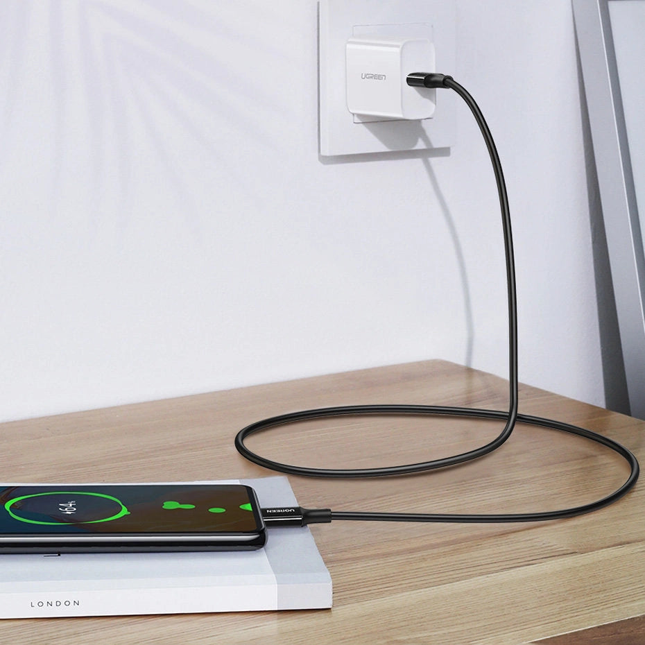 Ugreen cable USB Type C (male) to Type C (male) cable 1m white (US300)_6