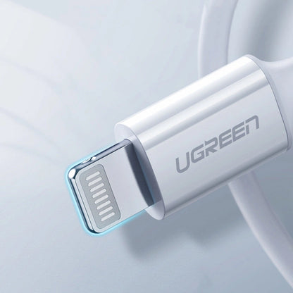 Ugreen US171 Lightning - USB-C MFi PD cable 20W 3A 480Mb/s 0.5m - white_5