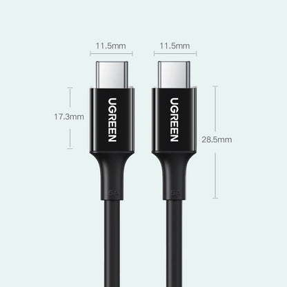 Ugreen US300 USB-C - USB-C PD QC FCP cable 100W 5A 480Mb/s 2m - white_13