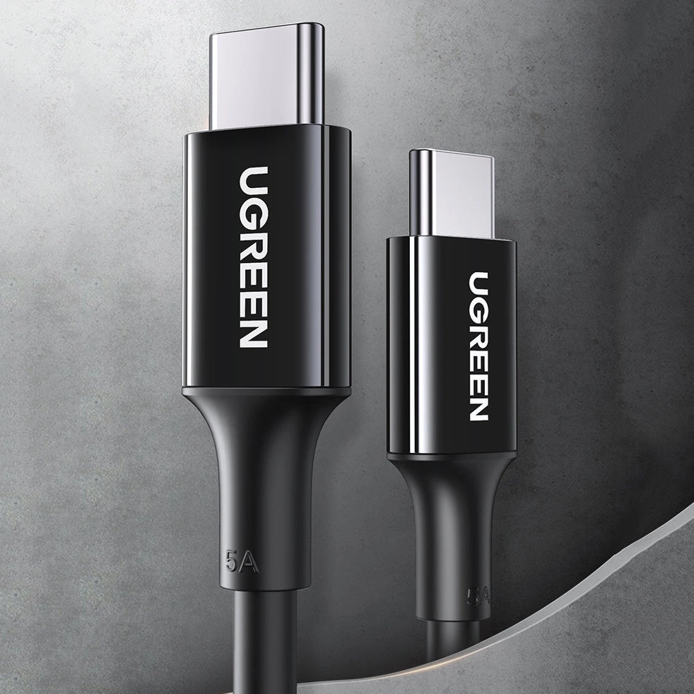 Ugreen US300 USB-C - USB-C PD QC FCP cable 100W 5A 480Mb/s 2m - white_5