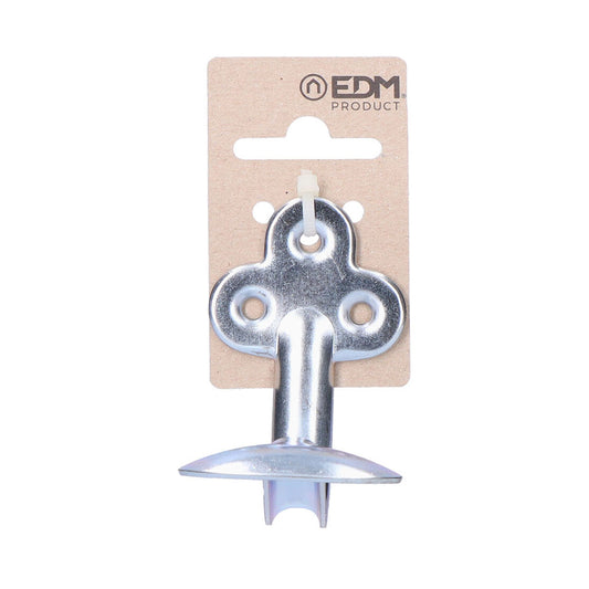 Cabide de ferro simples zinco 7 x 7cm_0