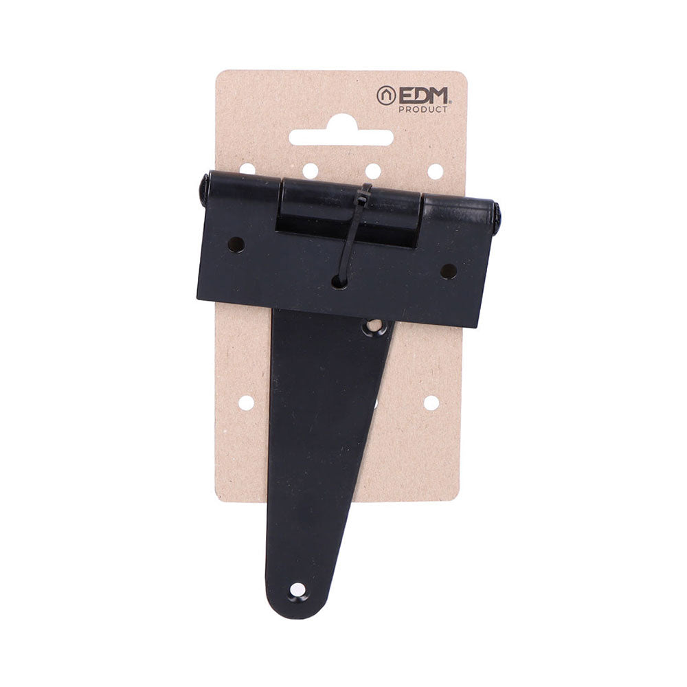 DobradiÃ§a t-form 130 x 90 mm ferro preto epÃ³xi_0
